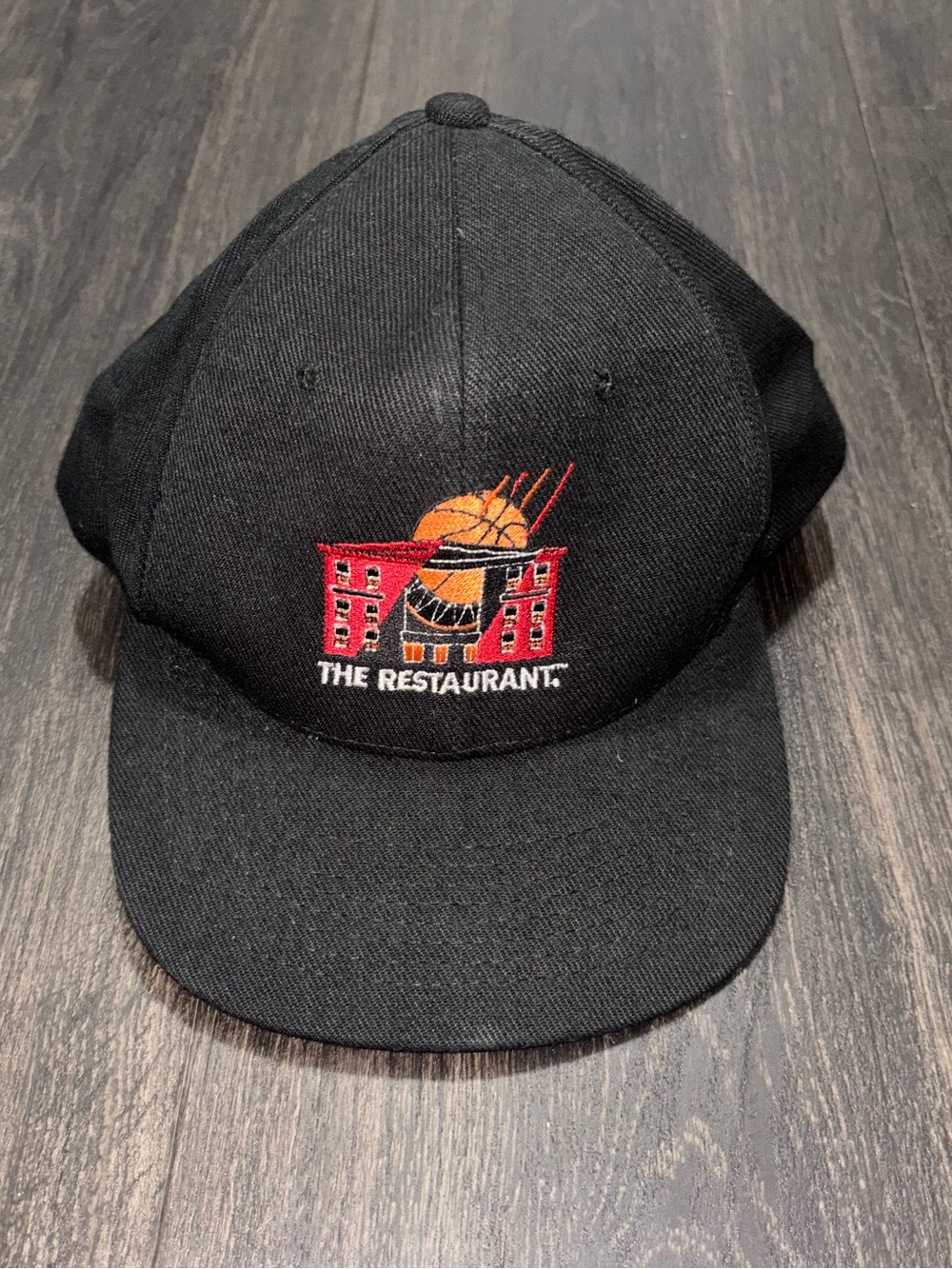 VTG KC AIR JORDAN RESTAURANT SNAPBACK JUMPMAN HAT LAST DANCE CHICAGO BULLS